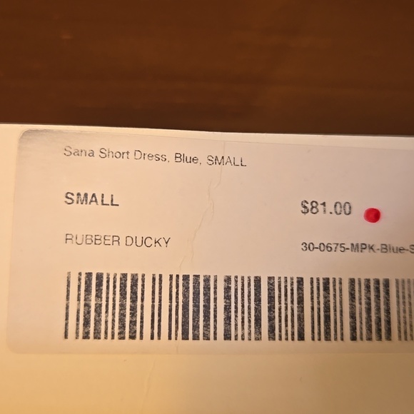 Rodeo Boutique-Blue one shoulder straight stretchy dress Sz Small NWT. - Picture 4 of 10